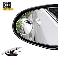 ICBEAMER Weitwinkel Rückspiegel 240mm - Toter Winkel Spiegel Für Auto & LKW