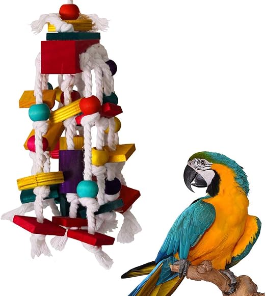 wooden parrots