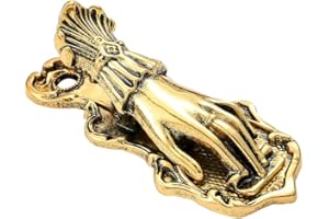 WDLYAN Vintage Lady’s Hand Shaped Book Clip Paper File Holder Metal Clips Office Appliance Stationery Creativity Office Supplies for Worker or Student (Style-1)
