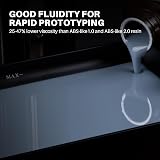 ELEGOO ABS-Like 3D Printer Resin 3.0 405nm 1000g Space Grey view 2