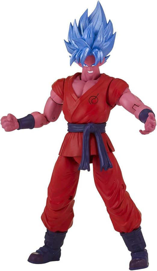 Bandai Dragon Ball Super Figurine Dragon Star 17 Cm Super Saiyan Blue Goku Aura De Kaio