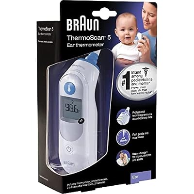 Braun ThermoScan Tympanic Ear Thermometer Digital Display 32878506015 1 Each