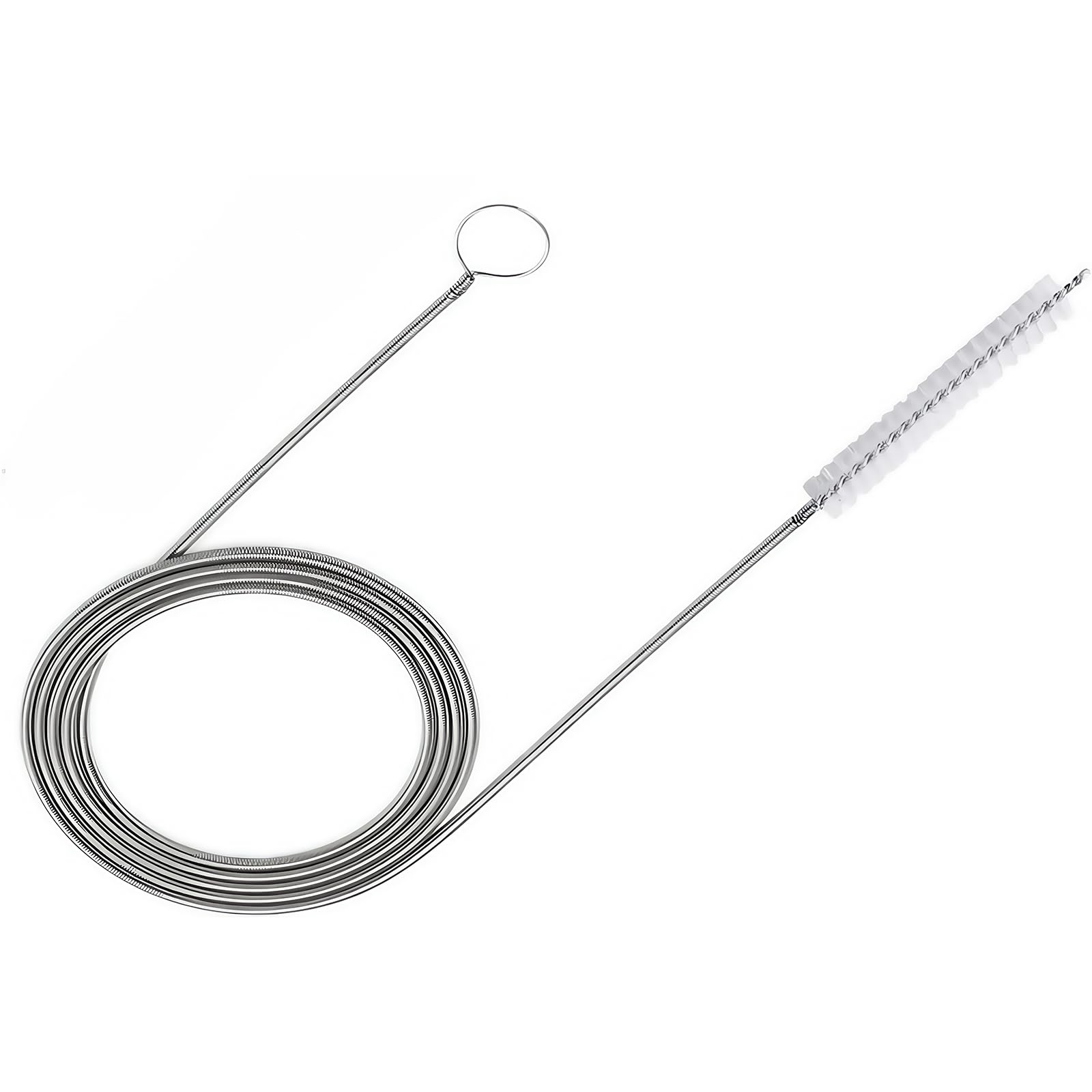 Photo 1 of 60 Inch Long Drain Brush Flexible Tube Brush, Sunroof Drain Cleaning Tool, Pipe Cleaning Brush Tool, Suitable for Home, Kitchen, Fish Tank, Water Pump Accessories