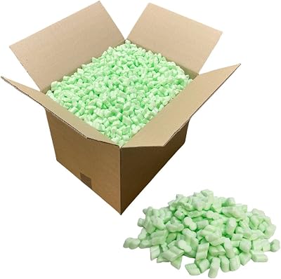 Edenpack 3 Cubic Feet FLOPAK Foam Chips Packing Peanuts Void Fill Protective