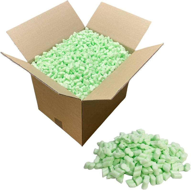 Edenpack 3 Cubic Feet FLOPAK Foam Chips Packing Peanuts Void Fill Protective