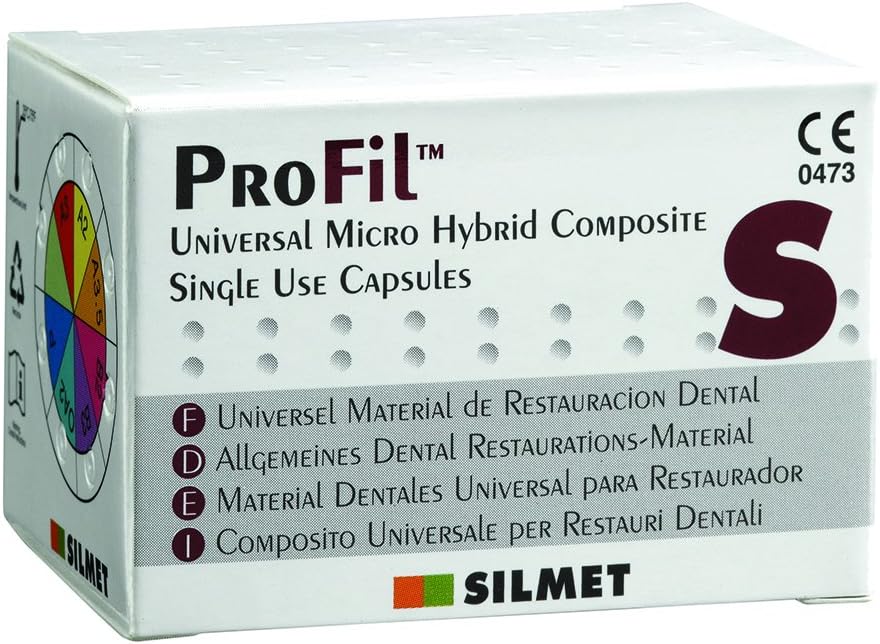 Cargus 18UA03 Profil A3 Unidose Hybrid Composite, 0.25 g, Silmet (Pack of 20)