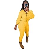 Nimsruc Knit Two Piece Outfits For Women Sweater Sets Matching Clothing