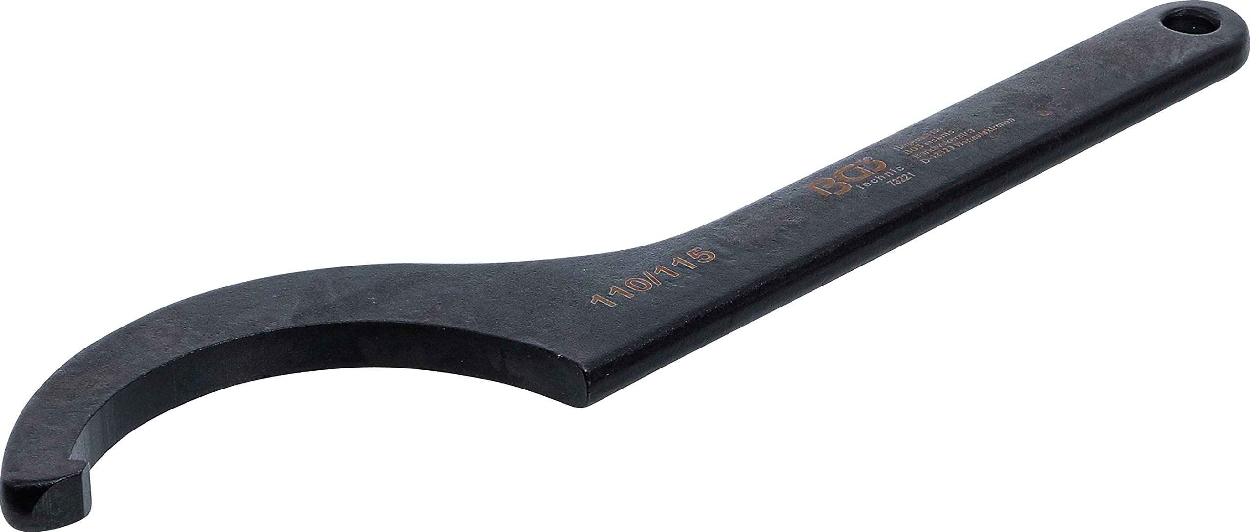 BGS 73221 | Hook Wrench with Nose | 110 - 115 mm