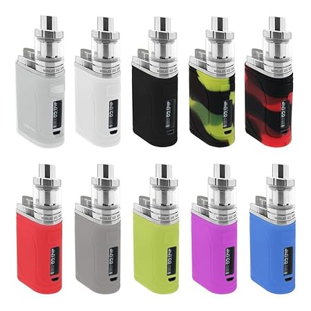 DIY-24H - Schutzhülle für Eleaf iStick Pico 25/85 W Akkuträger Silikon Skin Hülle (Schwarz)