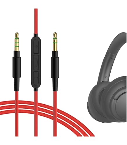 Amazon.com: GEEKRIA Audio Cable with Mic and Mute Control
