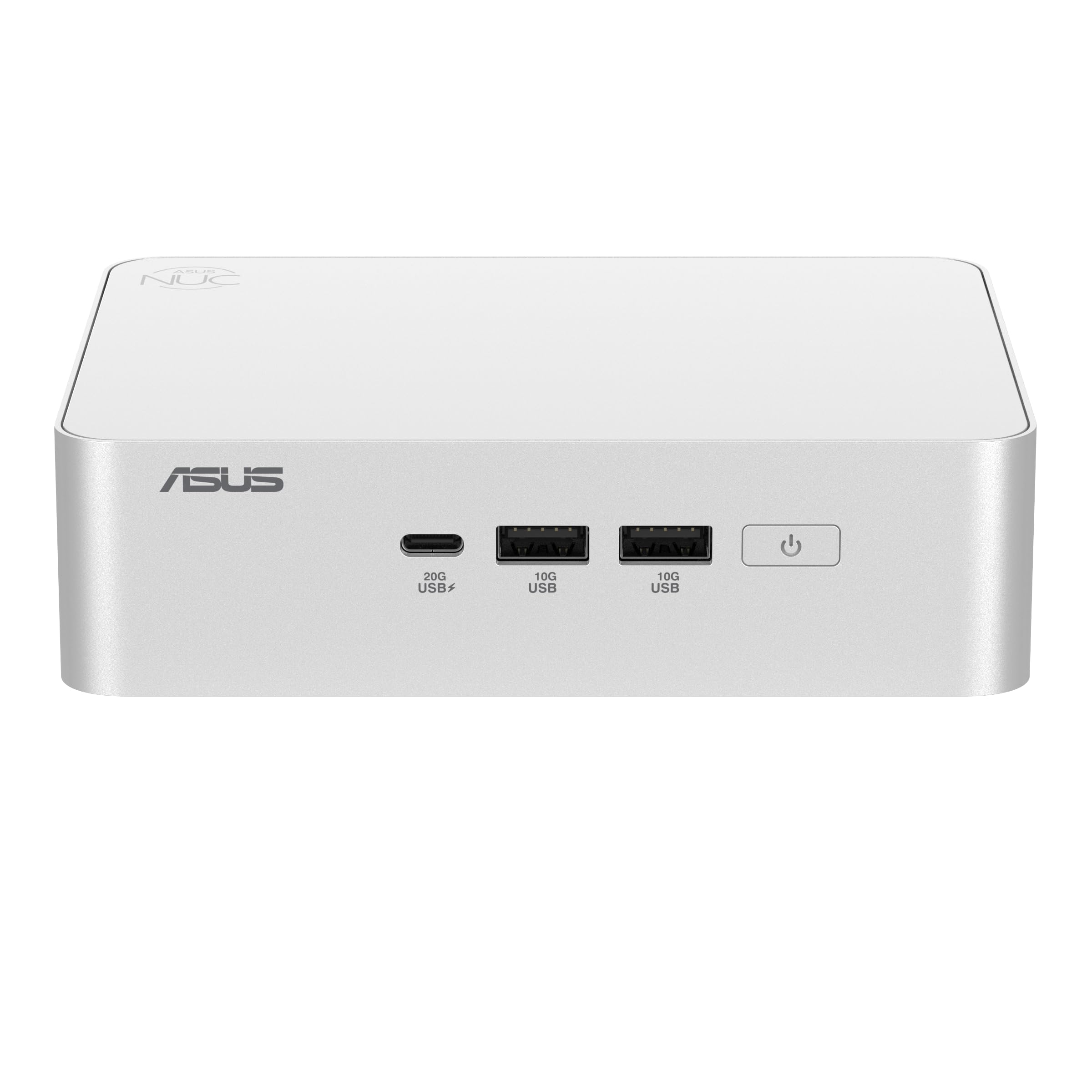 ASUS NUC 15 Pro+, Mini PC Intel Core Ultra 5 225H, RAM da 96 GB DDR5-6400, SSD M.2, Scheda Grafica Integrata, Wi-Fi 7, Bluetooth 5.4, Compatibile con Windows 11 Pro e Windows 11 Home, Bianco