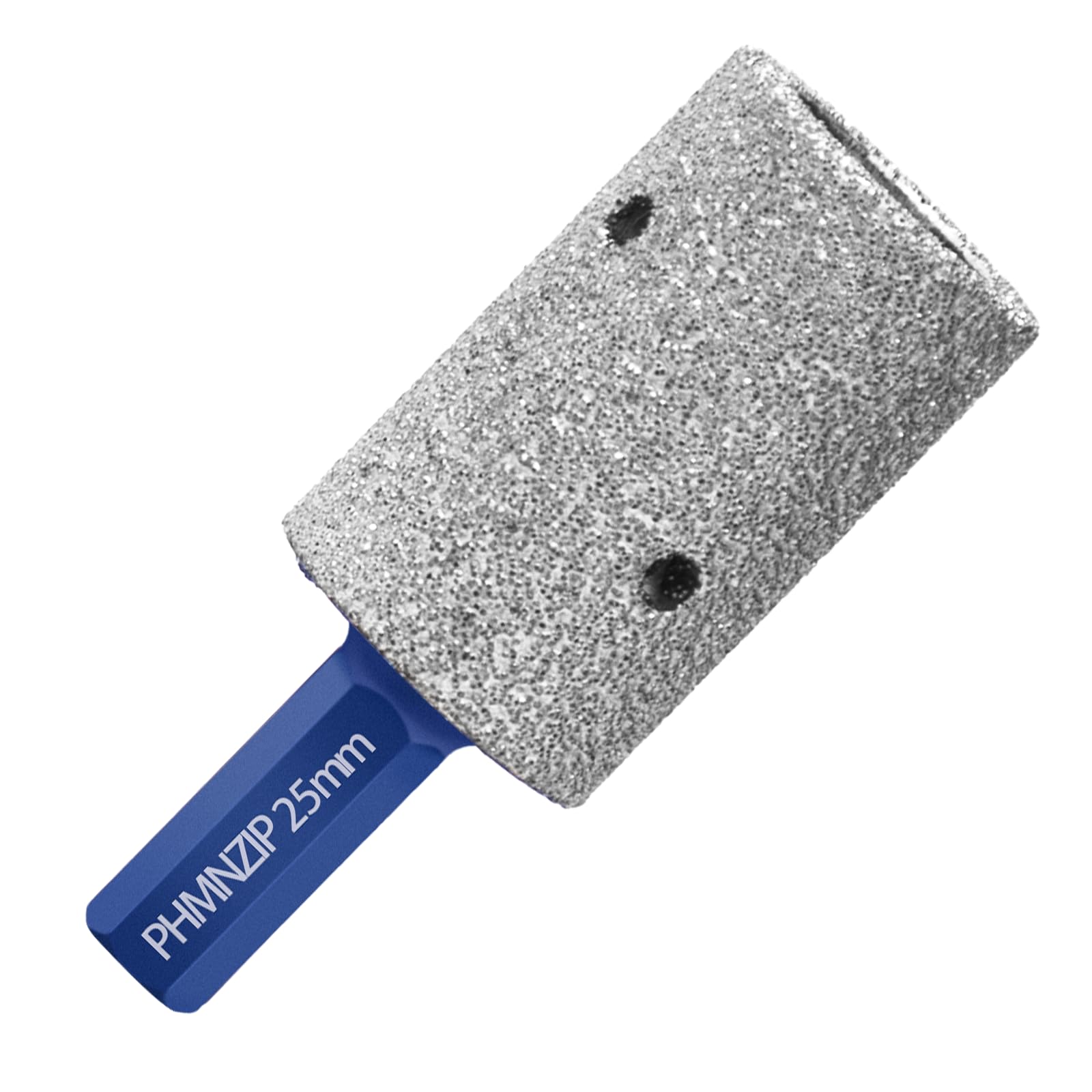 Diamond Finger Milling Bits 25 mm Tile Finggers Bit with Hex Shank Diamonds for Hole Enlarging Shaping Polishing Grinding on Ceramic Porcelain Tile Marble Granite Artificial Stone