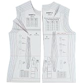 Multi-Size Dressmaking Ruler Reusable Pattern Template Dress for Sewing Practice Women's Dress Multi-Size Dressmaking for Clothing Projects