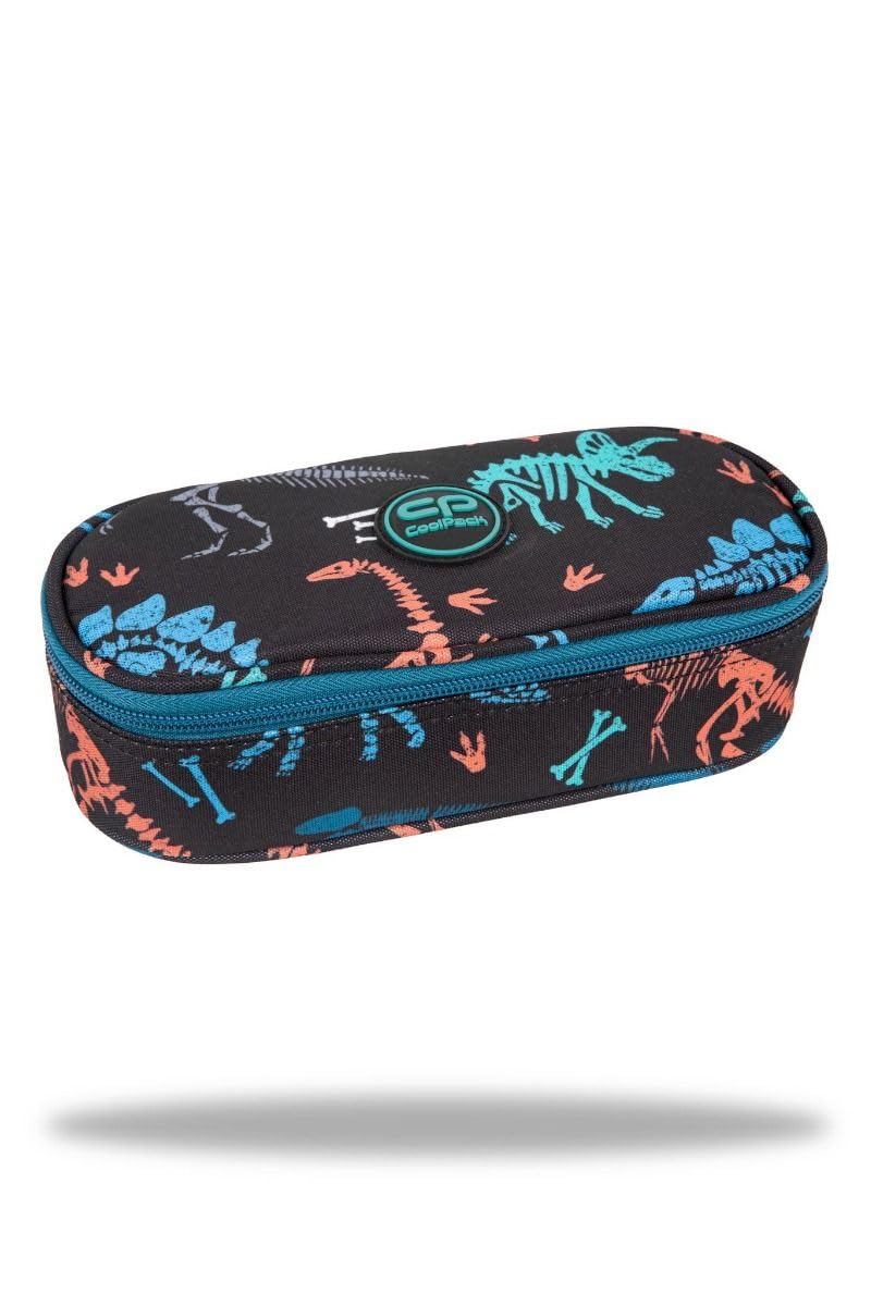 CoolPack F062700, Campus Fossil School Pencil Case, Multi-Colour