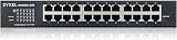 Zyxel GS1900-24E 24-Port Gigabit Smart Managed Switch VLAN QoS IGMP Fanless view 2