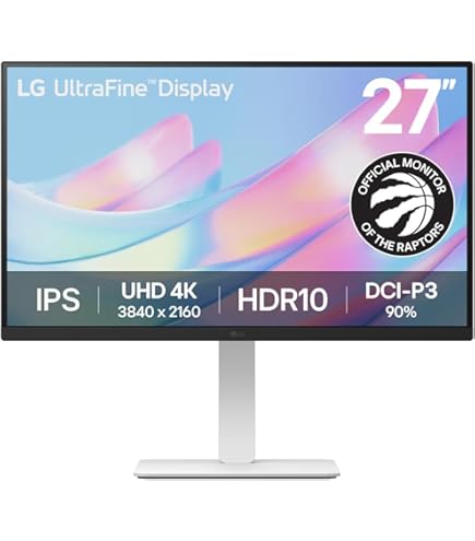 LG 27UL500-W 27-Inch 4K UHD IPS Monitor with Radeon FreeSync