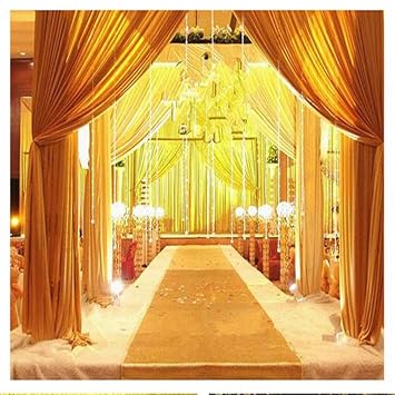 Goldener Teppich Romantische Hochzeit Teppich Runner Party