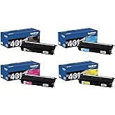 Brother TN431 4-Color Toner Cartridge Set