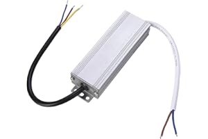 Waterproof LED Driver 36 Watts - 110V-260V AC to 12V DC, LED Power Supply Transformer Adapter for Any 12V DC LED Lights