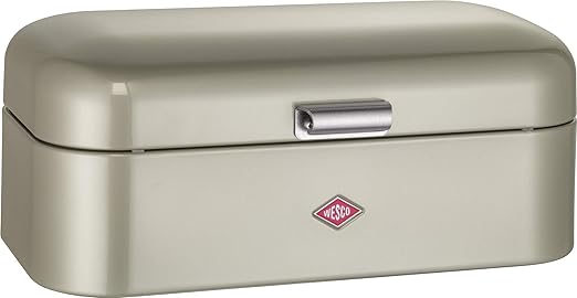 Wesco 235 201 Grandy Brotkasten neusilber 22x42x17cm (L/B/H), Edelstahl