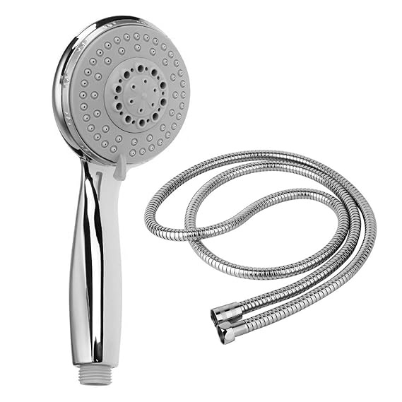 Duschkopf Handbrause Duschbrause Dusche Set, Chenci Regendusche Duschsystem mit 2 Meter Schlauch aus Edelstahl Chrom für Bade