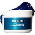 Overtone Color Depositing Semi-Permanent Hair Dye Conditioner - 8 oz For Natural & Color-Treated Hair, Moisturizing Shea Butter & Coconut Oil - Vegan & Cruelty-Free, Extreme Teal