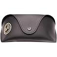 Ray-Ban Black Medium Sunglass Eyeglass Case + Bundle with eSHADES Luxury Eyewear Kit