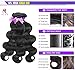 HLSK Hair 7A Brazilian Virgin Hair Supple Body Wave 3 Bundles 100% Unprocessed Virgin Human Hair Weave Extensions remy Human Hair (100g+/-5g)/pc