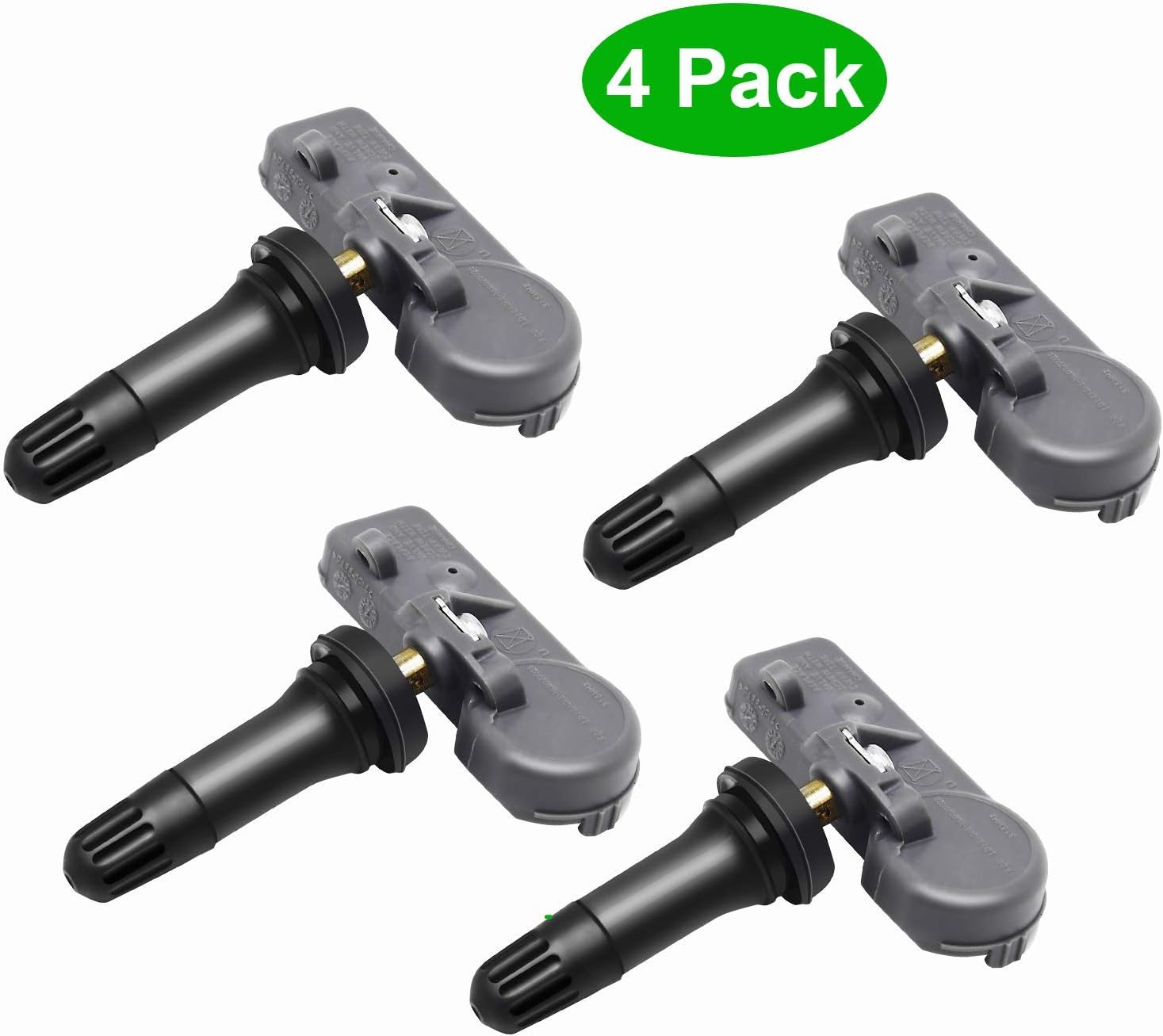 EONLION 315MHz Programmed Tire Pressure Monitoring System Sensor (TPMS) Compatible with Buick Cadillac Chevrolet GMC Pontiac Saturn 13598771 13598772 (Sets of 4): Automotive