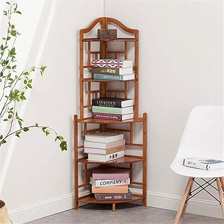 Zxpzz Meuble D Angle Triangle Etagere Salon Retro Simple Multi Fonction Armoire De Rangement Etagere D Angle Etude Bibliotheque Salon Vitrine Size 145cm Amazon Fr Cuisine Maison