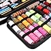 SEWING KIT,JKtown Over 100 Portable Basic Sewing Accessories, 24 Color Spools of Thread, Mini sew kits supplies for Beginners,Traveller,Emergency,Family starter to Mending and Repair (Black)