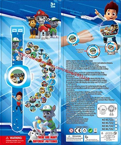 Paw Patrol Projection Watch , PawPatrol Night Light wrist watch.