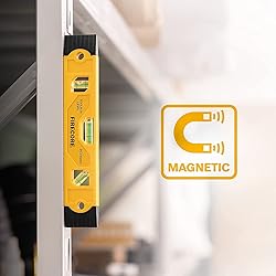 Firecore 2pcs Magnetic Torpedo Level, 9-Inch