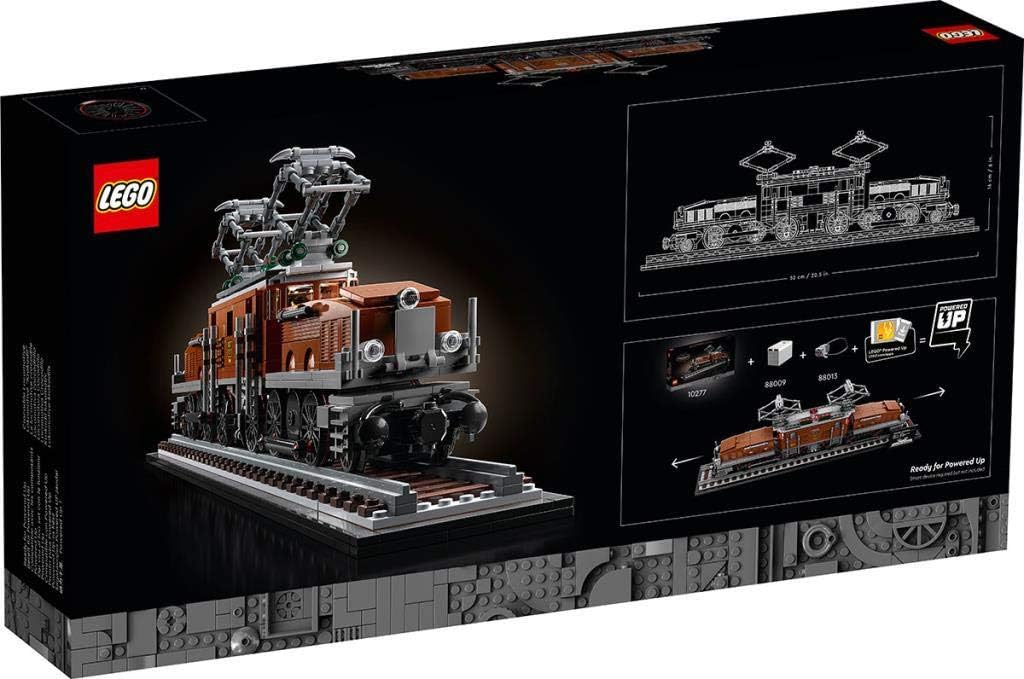 LEGO Creator Expert 10277 Crocodile Locomotive, Black - Image 3