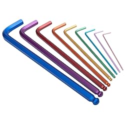 Eastwood 9-Piece Metric Extra Long Ball End Hex Key