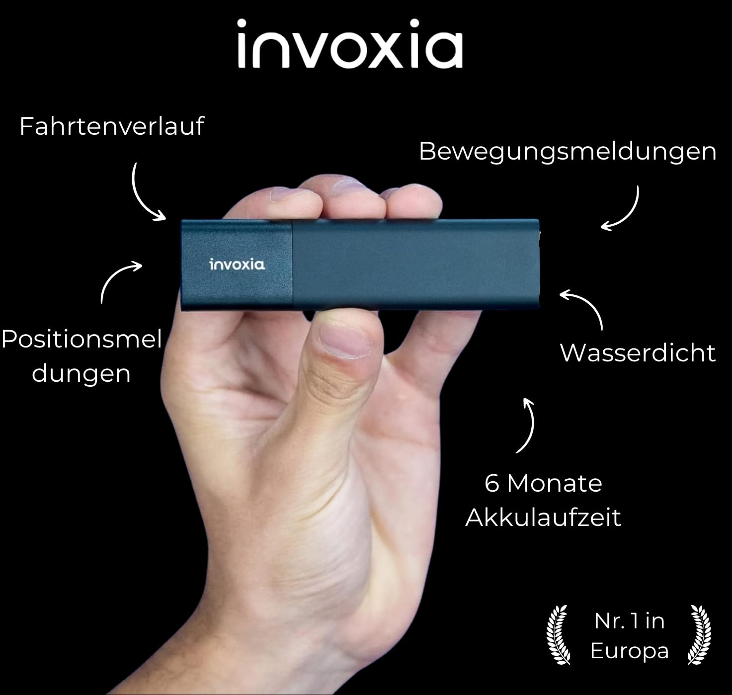 Invoxia GPS Tracker Edition 2026 - wasserdicht, verbesserte GPS-Genauigkeit, USB-C - Netzwerk-Abonnement inklusive 3 Jahre - Live-Lokalisierung, Diebstahl & Bewegungsalarm - Autos, Motorräder 5