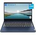 Lenovo Ideapad 3i Laptop, 15.6" FHD Display, 11th Gen Intel Core i3-1115G4, 8GB RAM, 128GB PCIe SSD, Webcam, HDMI, Wi-Fi, Fingerprint Reader, Bluetooth, Windows 11 Home, Abyss Blue