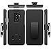 Ailiber Galaxy S9+ Plus Slim Armor Holster Clip Case, Combo Dual Layer Shock Proof Screen Shell Portable Protector, Rotate Belt Clip Built-in Kickstand for Samsung Galaxy S9+Plus (6.2 inch) - Black