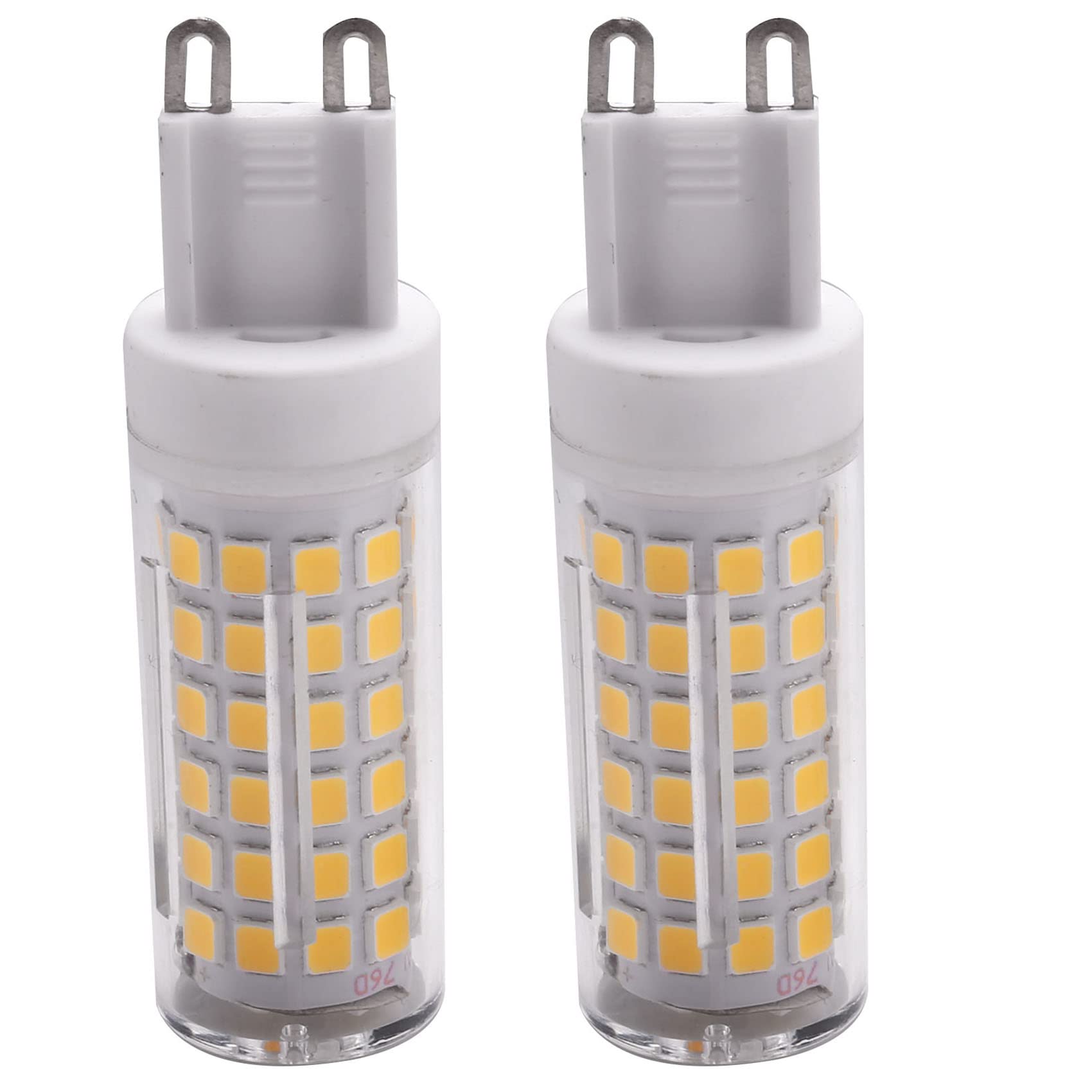 ZDSFSD 10W G9 100 LED Light Bulbs LED Corn Light Bulbs Ceramic, No Flicker, Wide Beam Angle, 2PCS Natural White