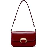 LA FESTIN Small Leather Shoulder Bag for Women - Designer Crossbody Handbag Satchel Purse with Strap for Everyday Use