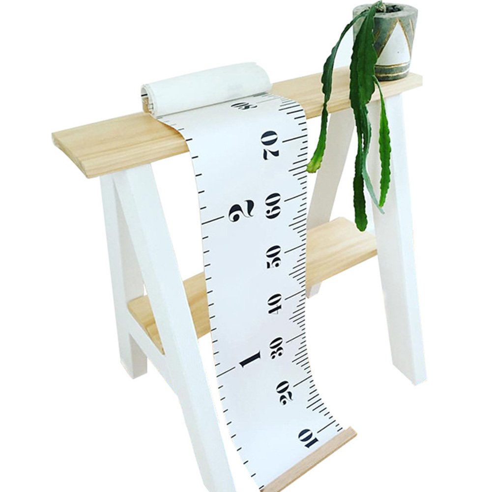 Nordic Style Adult/Kids Canvas Wall Hanging Growth Chart Up to 6ft