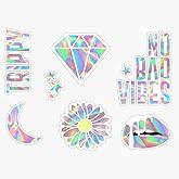 Holographic Pack Sticker Vinyl Decal Wall Laptop Window Car Bumper Sticker 5