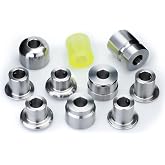 Globauto Bead Roller Forming Set 9 Metal Dies 1 Polyurethane Roll Tipping 22mm shaft Cr12
