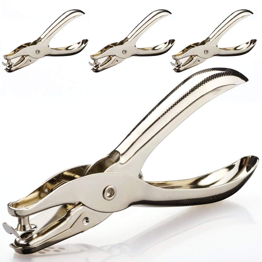 Metall Einlocher Handheld - 6mm Lochdurchmesser Für 8 Blatt Papier