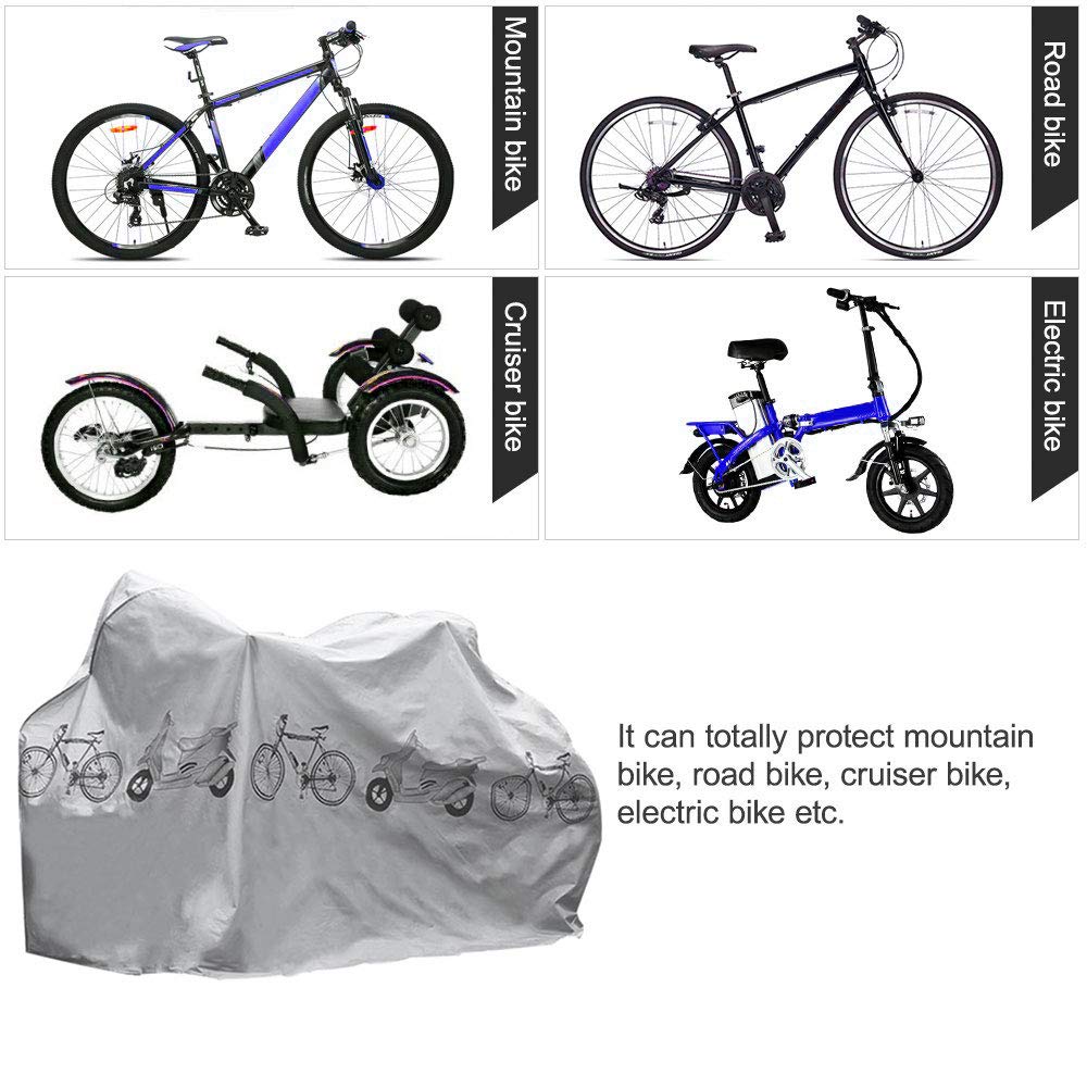 Copri Bicicletta Impermeabile Protezione Antipolvere Anti UV per Esterno e  Interno 200x100cm Custodie per bici Sport e tempo libero berjaya.edu.my