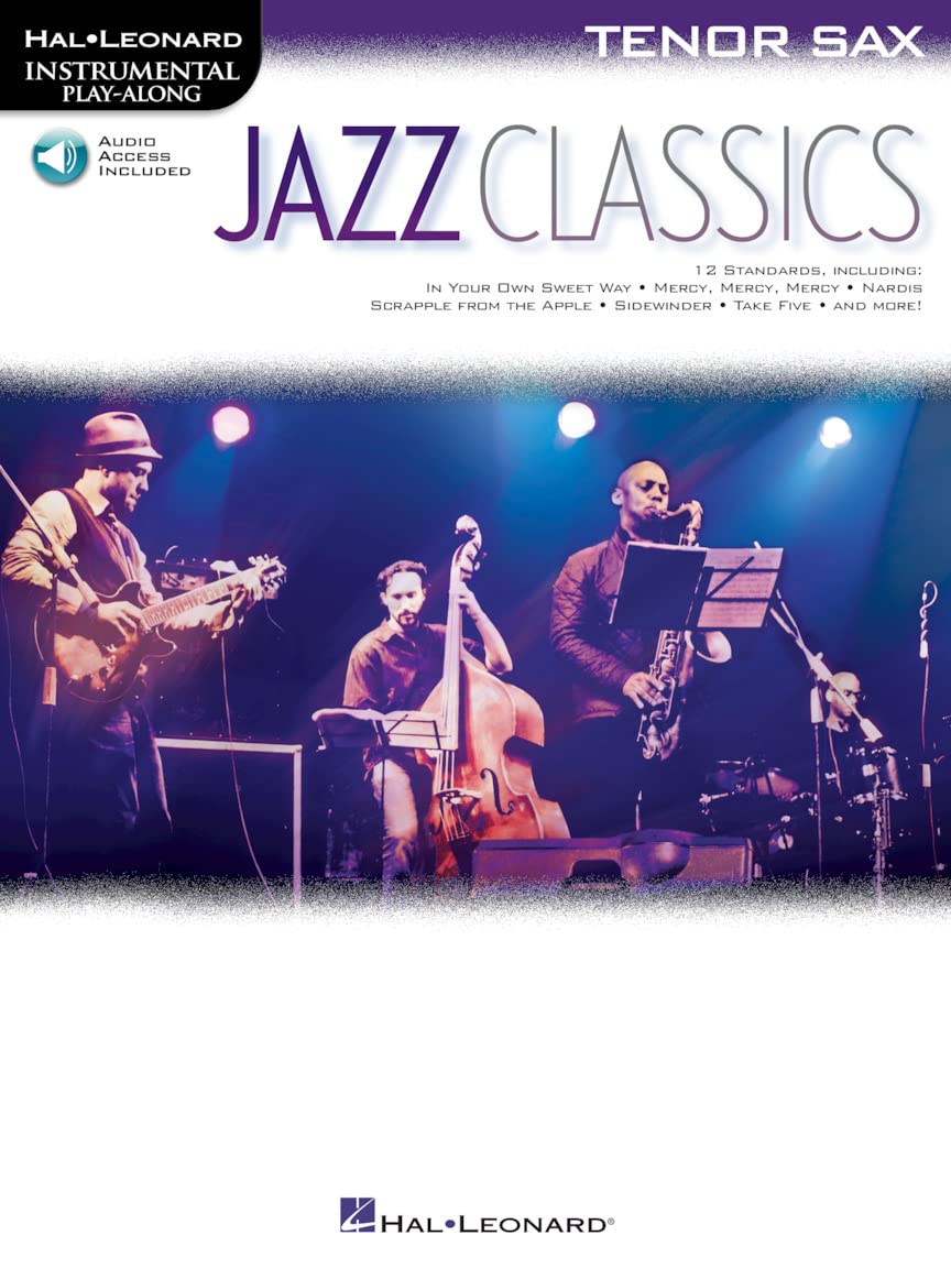Instrumental Play-Along: Jazz Classics (Tenor Saxophone) (Hal Leonard Instrumental Play-along)
