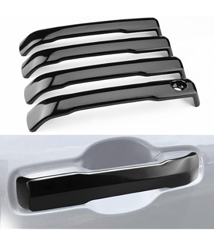 thumbnail image 2 of PT Auto Warehouse Rear Left Door Handle For Toyota Sequoia (2001-2007) & Tundra (2004-2006) – Black 2 of 6