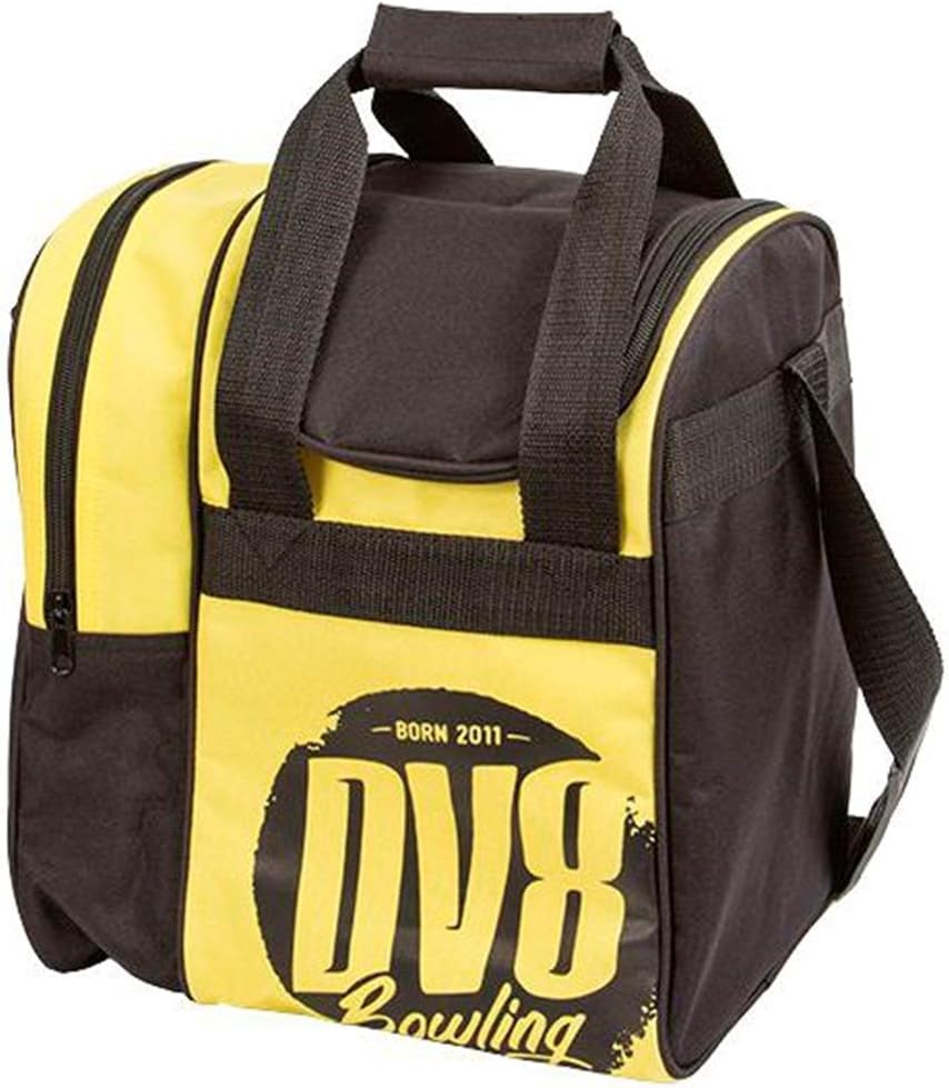 Yellow DV8 Tactic Single Tote Bowling Bag Sports & Fitness Sports