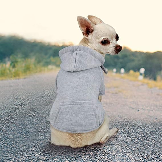 Idepet Haustier Kleidung Hundepullover Hunde Kleider welpen Pullover Hunde Warmer Mantel für Katzen Kleine Hunde Chihuahua We