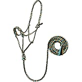 Weaver Leather Braided Rope Halter with 10' Lead